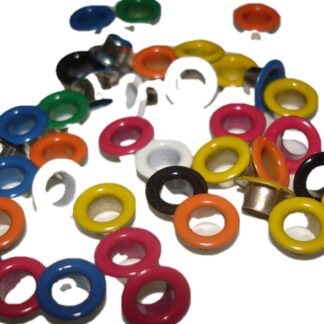 Pink-black,blue-white-5mm-eyelets