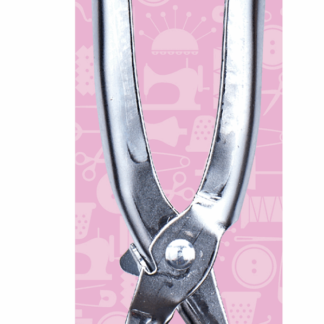 Fabric snap fitting pliers