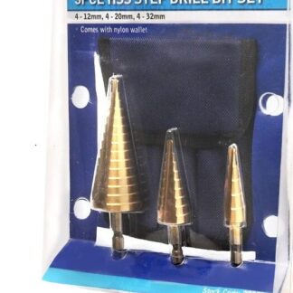 step drill bits